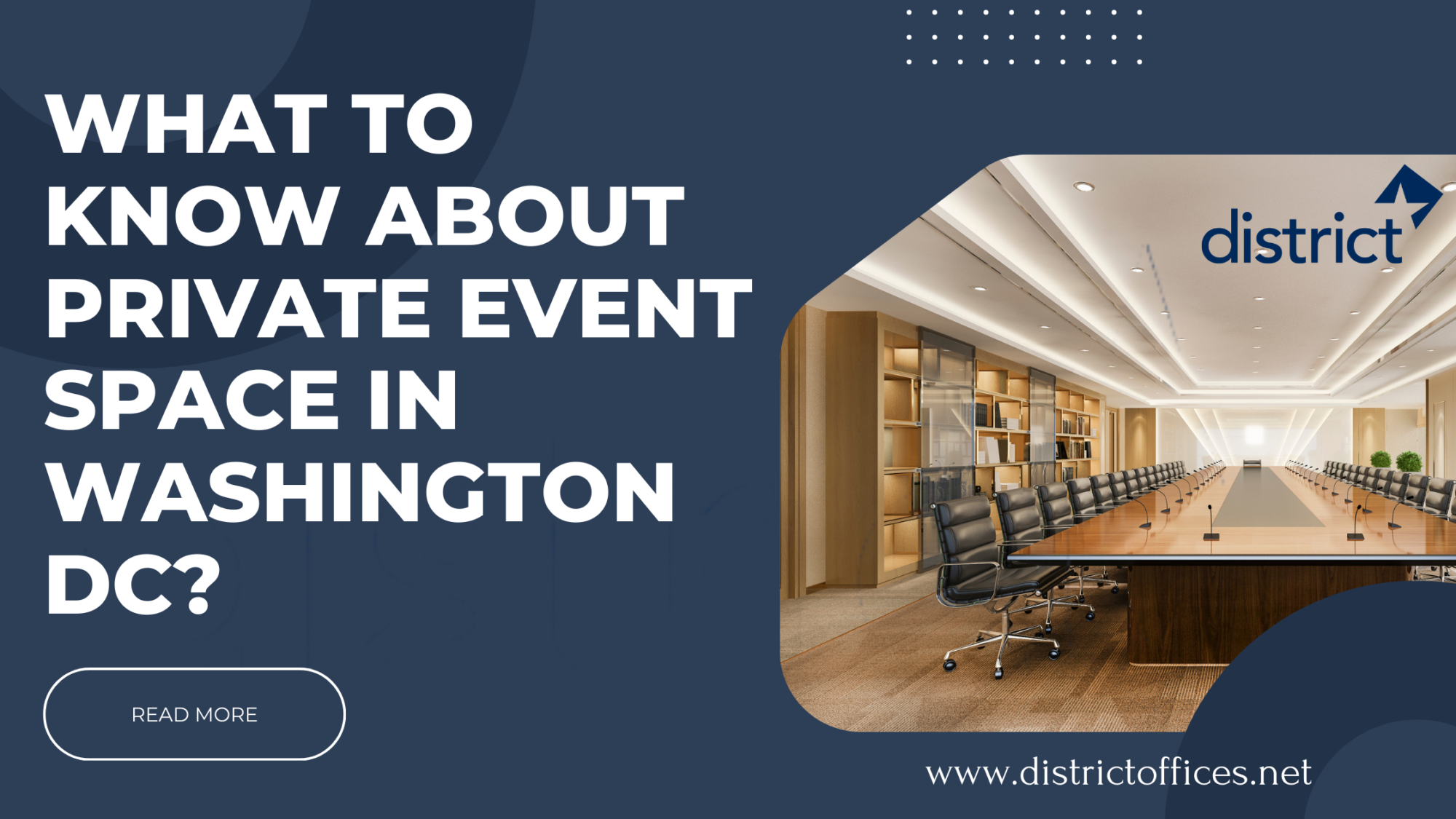 What to Know About Private Event Space in Washington DC?