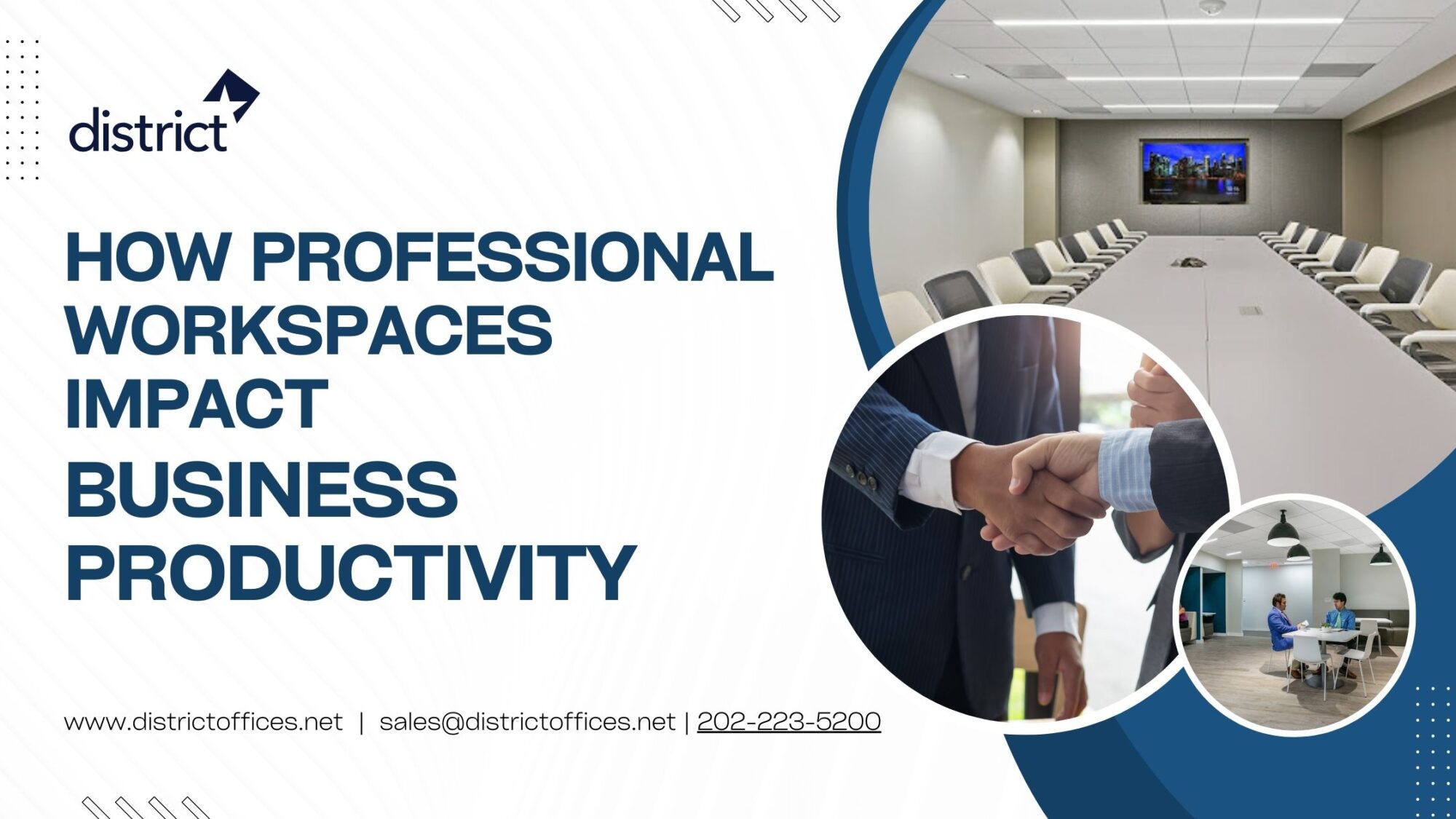 How Professional workspaces impact Business Productivity