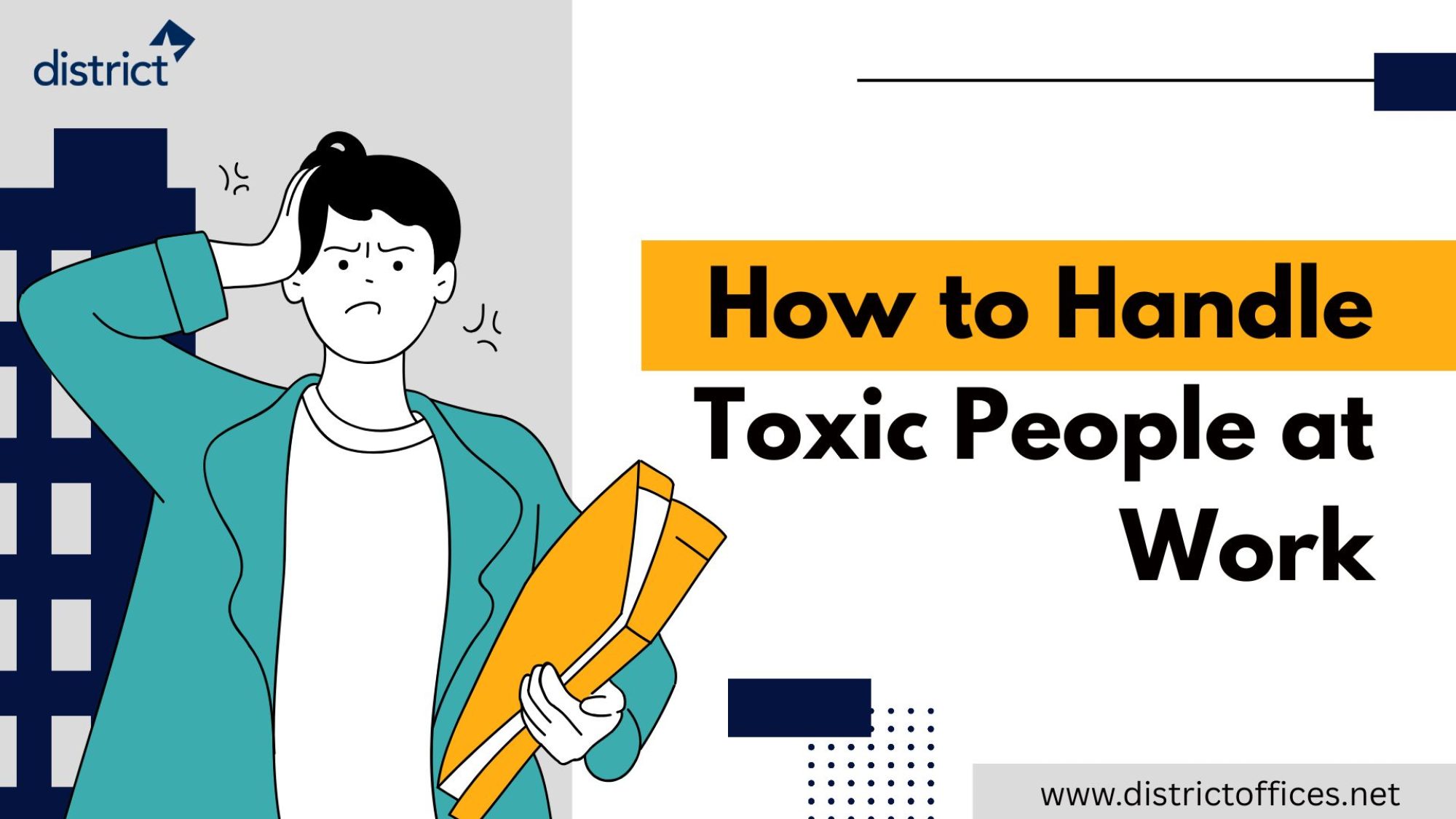 How to handle toxic people at work