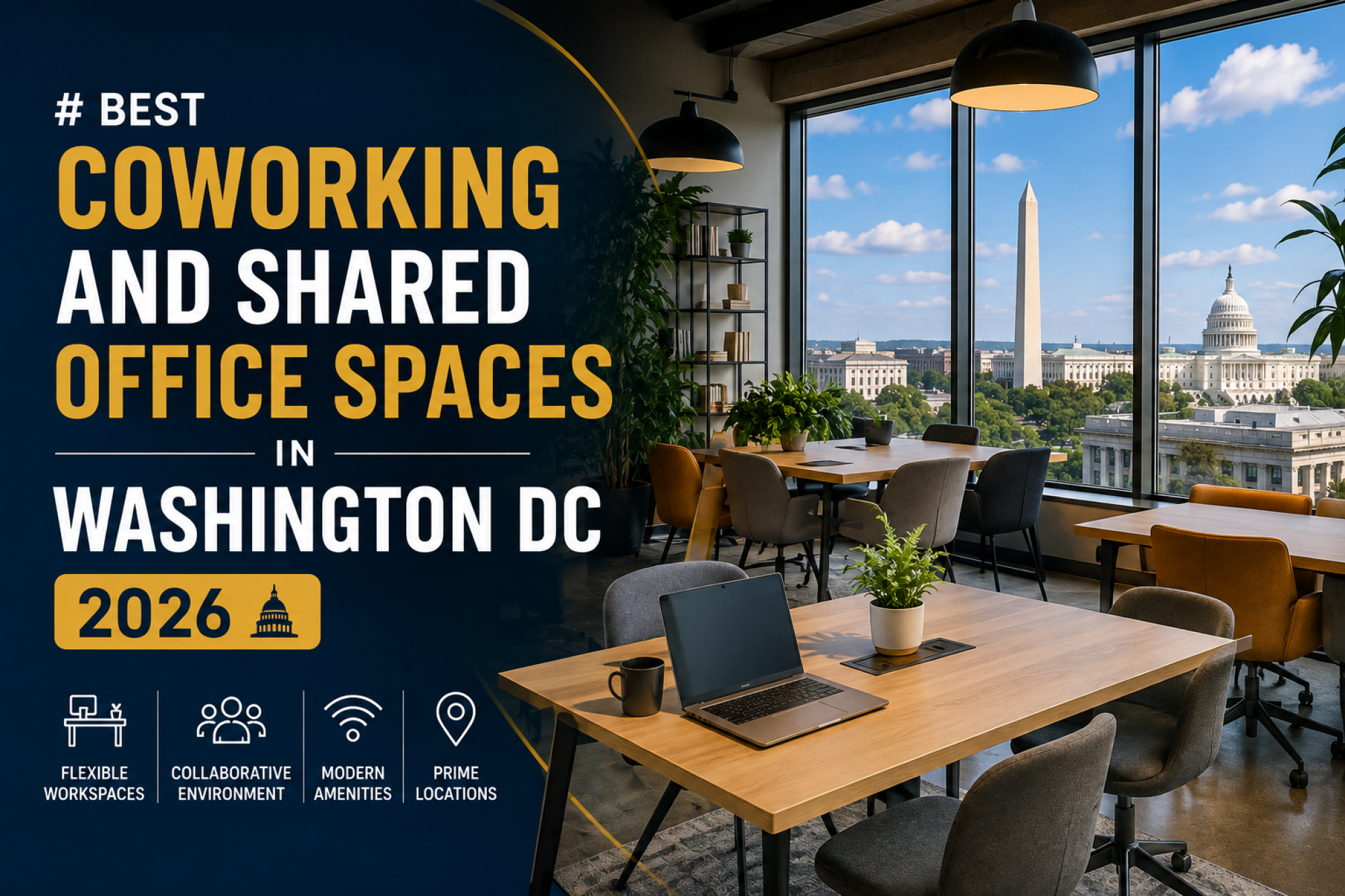Coworking and Shared Office Spaces in Washington DC